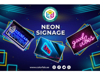 Neon Signboard, Neon Letters, Neon Signage, Neon Sign Company Dubai