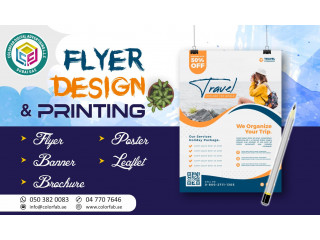 Flyer Printing, Brochure Printing, Leaflet Printing Dubai