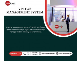 Visitor Management Systems for hospitals developed by Tektronix Technologies in UAE