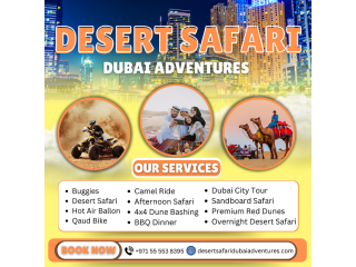Desert Safari Dubai +971 55 553 8395
