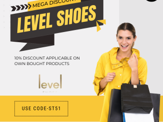 Level Shoes Coupon: Up to 75% Off + Extra 10% Off on Men’s Shoes