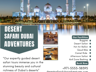 Experience the Thrill of a Morning Desert Safari Dubai / +971-5555-38395