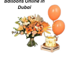 Order Flowers and Balloons Online in Dubai