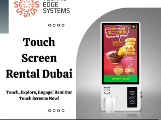 What Are the Costs of Touch Screen Rental in Dubai?