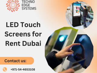 Where to Rent LED Touch Screens in Dubai?