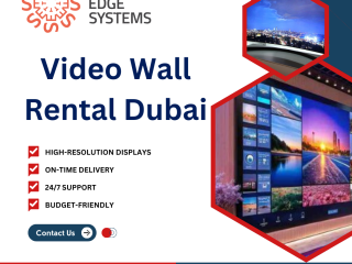 Video Wall Rental Dubai with Daily and Weekly Prices