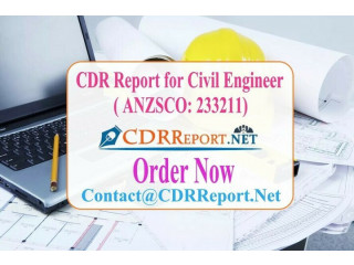 CDR Report for Civil Engineer (ANZSCO: 233211) - by CDRReport.Net