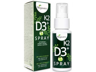 Vegavero Vitamin D3 K2 Spray 25ml=