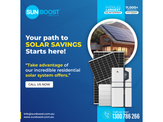 Power Your Home for Less with Sunboost's Solar Packages!