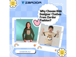 Why Choose Kids Designer Clothes from Zardor Fashion?