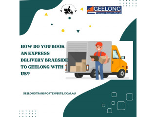 How do you book an Express Delivery Braeside to Geelong with us?