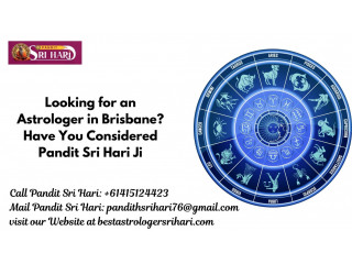 Looking for an Astrologer in Brisbane? Have You Considered Pandit Sri Hari Ji