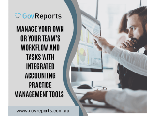 Workflow for accounting profesionals - GovReports