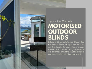 Upgrade Your Patio with Motorised Outdoor Blinds