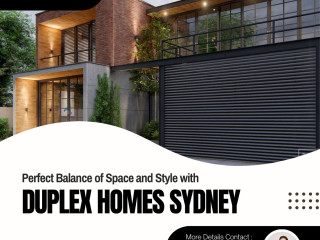 Perfect Balance of Space and Style with Duplex Homes Sydney