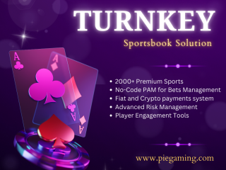 Turnkey Sportsbook Solution | sportsbook software providers -Piegaming