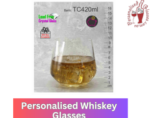 Personalized Whiskey Glasses - Sophisticated and Custom Gifts