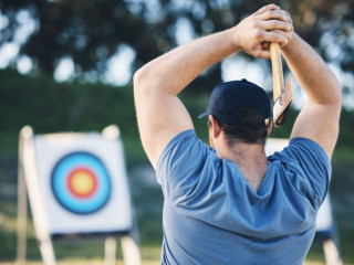 Hit the Target with Axe Throwing Excitement