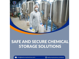 Safe and Secure Chemical Storage Solutions by Kalium Solutions