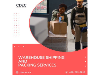 Warehouse Shipping and Packing Services | CDEC INC