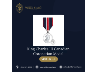 Discover King Charles III Canadian Coronation Medal