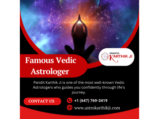 Pandit Karthik ji | Vedic Astrologer Specialists in Brampton