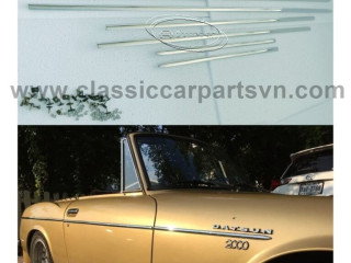 Trims line Datsun Roadster Fairlady 1600 2000 year 1967 to 1970 (convex)