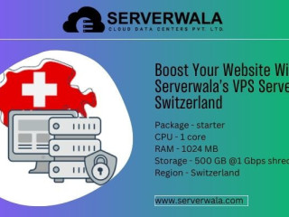 Boost Your Website With Serverwala’s VPS Server Switzerland
