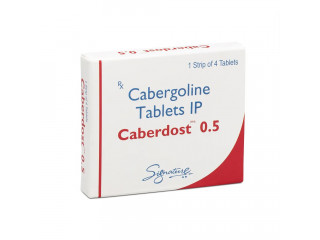 Cabergoline 0.5mg: Managing High Prolactin Levels with Ease