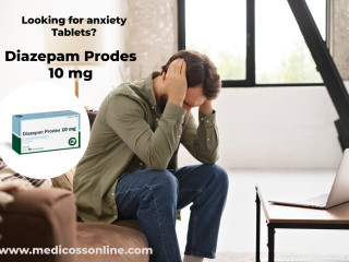 Buy Prodes Diazepam 10mg Tablets