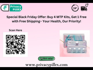 Special Black Friday Offer: Buy 4 MTP Kits, Get 1 Free with Free Shipping