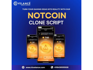 NotCoin Clone Script - Launch Your Tap To Earn Telegram Games!