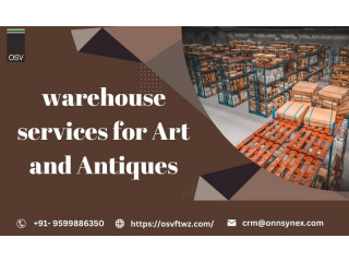 Preserving Beauty with Warehouse Services for Art and Antiques