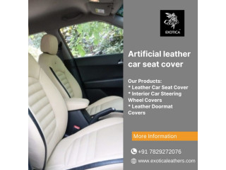 Artificial leather car seat cover