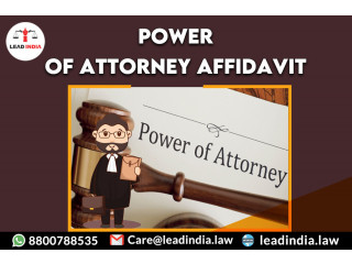 Power of attorney affidavit | legal service