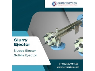 Efficient Slurry Ejector, Sludge Ejector and Solids Ejector Handling with Crystal TCS Ejectors