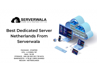 Best Dedicated Server Netherlands From Serverwala