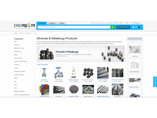 Explore Minerals & Metallurgy Products