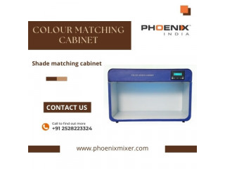 Achieve Accurate Colour Matching Cabinet with Phoenix Mixer Shade Matching Cabinets