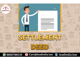 Settlement deed | legal service