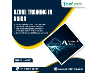 Upgrade your skills with Azure cloud Training in Noida | 4achievers