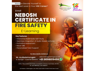 Learn Nebosh Fire and Safety Course in Chennai