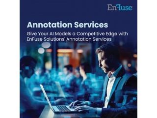 Give Your AI Models a Competitive Edge with EnFuse Solutions' Annotation Services