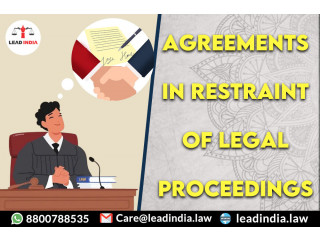 Agreements in restraint of legal proceedings | legal service