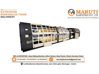12-32 MM Rope Making Machine Manufacturers In India || Maruti Plastotech
