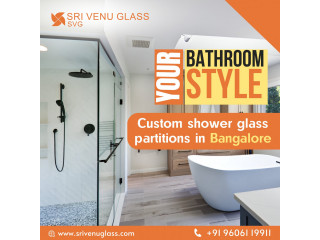 Enhance Your Space with a Stunning Glass Wall Bathroom from Sri Venu Glass