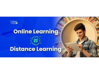 Online V/S Distance Learning: Differences & Advantages