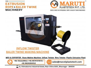 Inflow Twister - Baler Twine Making Machine Manufacturer In India || Maruti Plastotech