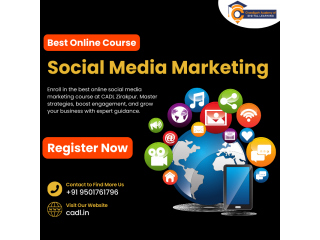 Best online course for social media marketing in Zirakpur