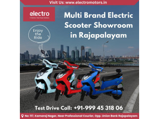 The Premium EScooter Showroom in Rajapalayam